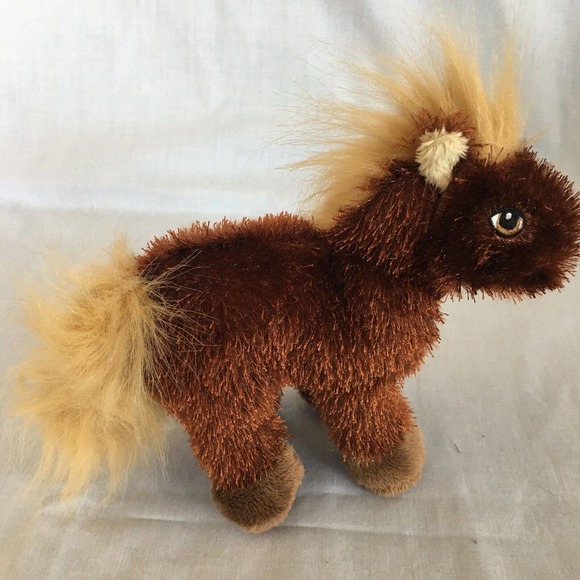 Ganz Webkinz Horse (Brown) HS103 Stuffed Animal Plush Toy Lil Kinz - Picture 4 of 12